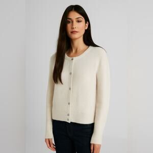 Ted Baker London Rosi Wool Blend Rhinestone Embellished Buttons Cardigan NWT  16